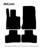 Gray Floor Mats For Mercedes Benz GLC-Class X254 SUV (2023-2024) | Limited Edition - AutoWin