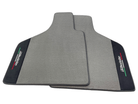 Gray Floor Mats Lamborghini Diablo 1990-2001 Alcantara Leather - AutoWin