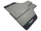 Gray Floor Mats Lamborghini Diablo 1990-2001 Alcantara Leather - AutoWin