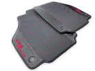 Leather Floor Mats For Ferrari 458 Italia 2009-2015 With Carbon Fiber - AutoWin