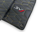 Leather Floor Mats for Lamborghini Aventador SVJ Limited Edition - AutoWin