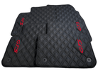 Leather Floor Mats for Porsche Cayenne GTS 2018-2023 - AutoWin