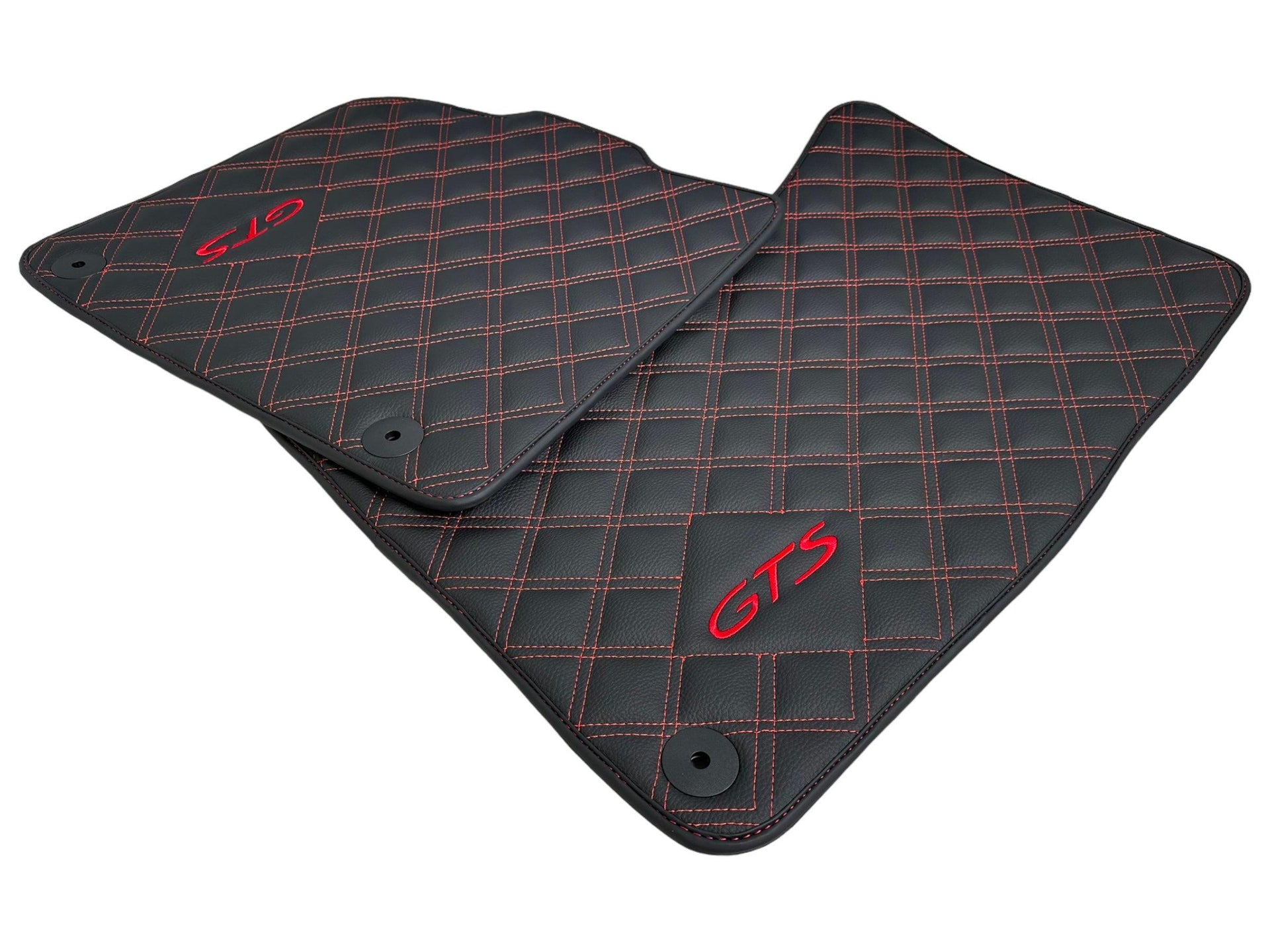 Leather Floor Mats for Porsche Panamera (2009-2016) - AutoWin