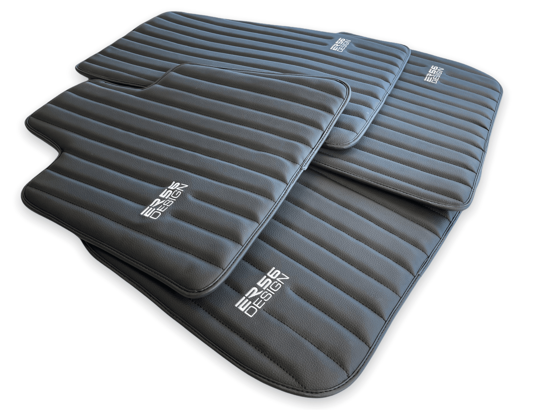Leather Floor Mats For Rolls Royce Dawn RR6 2016-2023 ER56 Design Brand - AutoWin