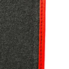 Red Floor Mats For Bentley Flying Spur (2013-2019) with Alcantara Leather - AutoWin