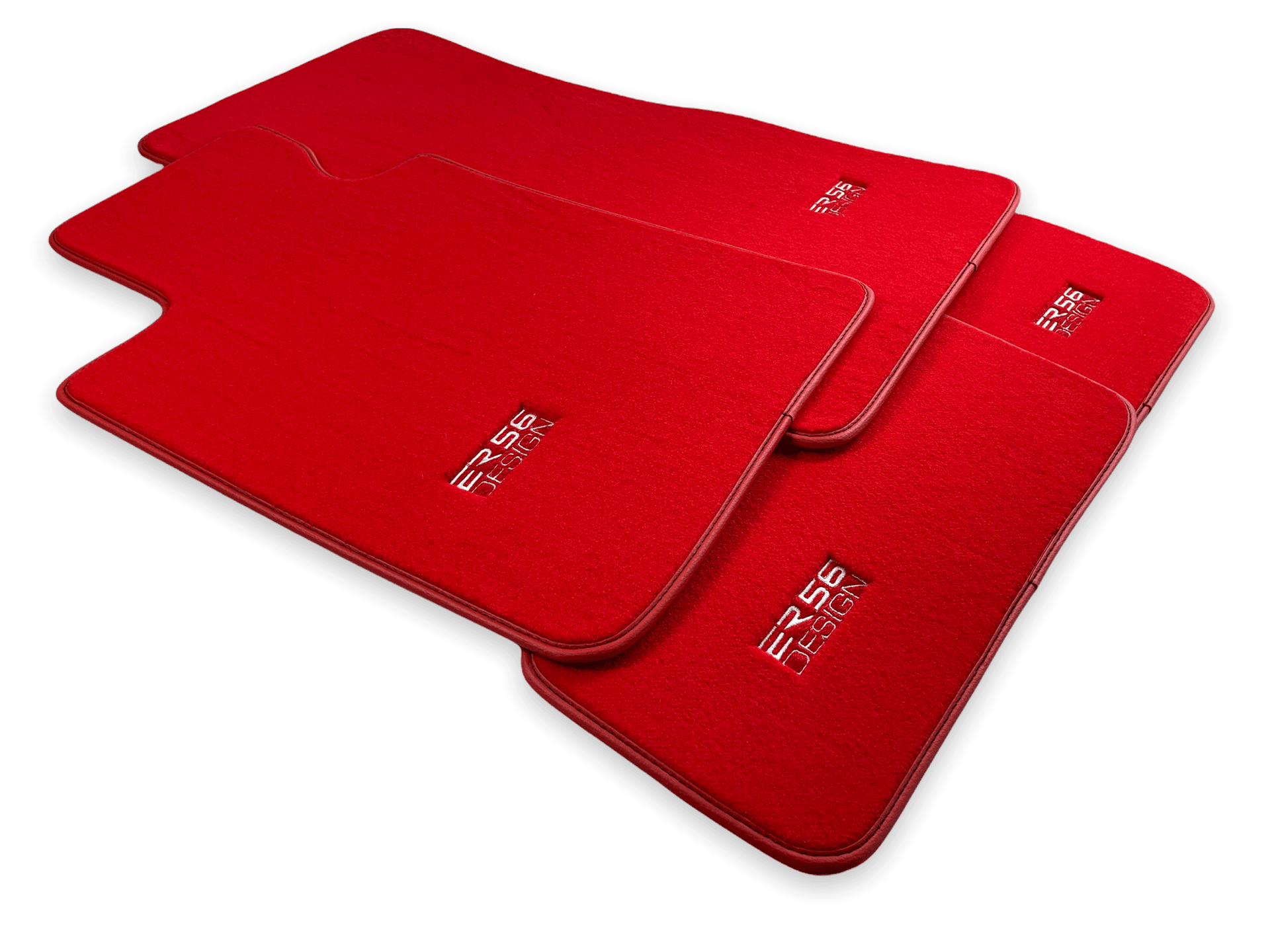 Red Floor Mats For BMW 3 Series F34 GT (2013-2020) - ER56 Design Brand - AutoWin