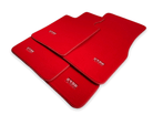 Red Floor Mats For BMW 4 Series F33 - ER56 Design Brand - AutoWin