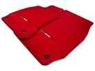 Red Floor Mats For Maserati Quattroporte IT Edition - AutoWin
