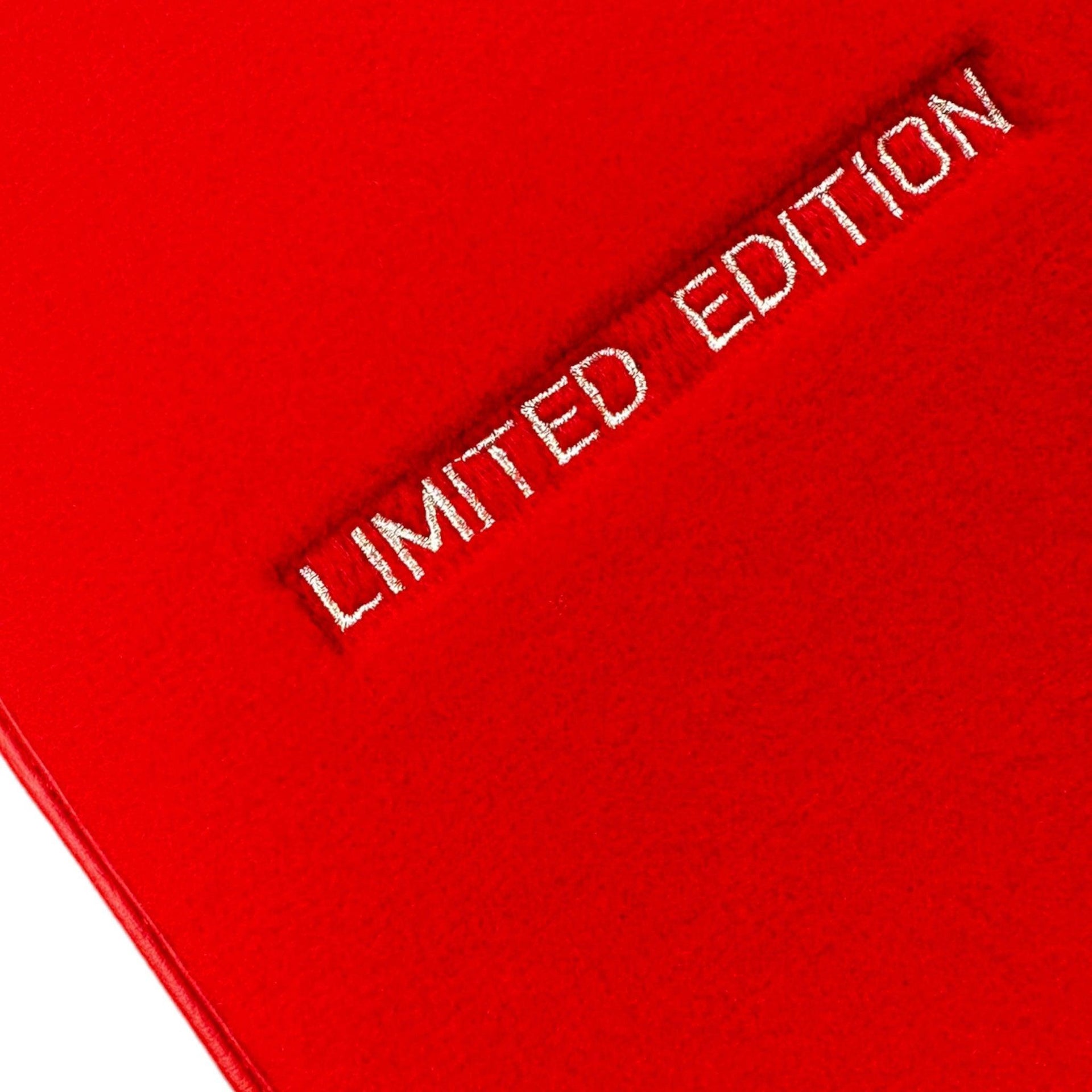 Red Floor Mats For Mercedes Benz GLS-Class X166 (2016-2019) | Limited Edition - AutoWin