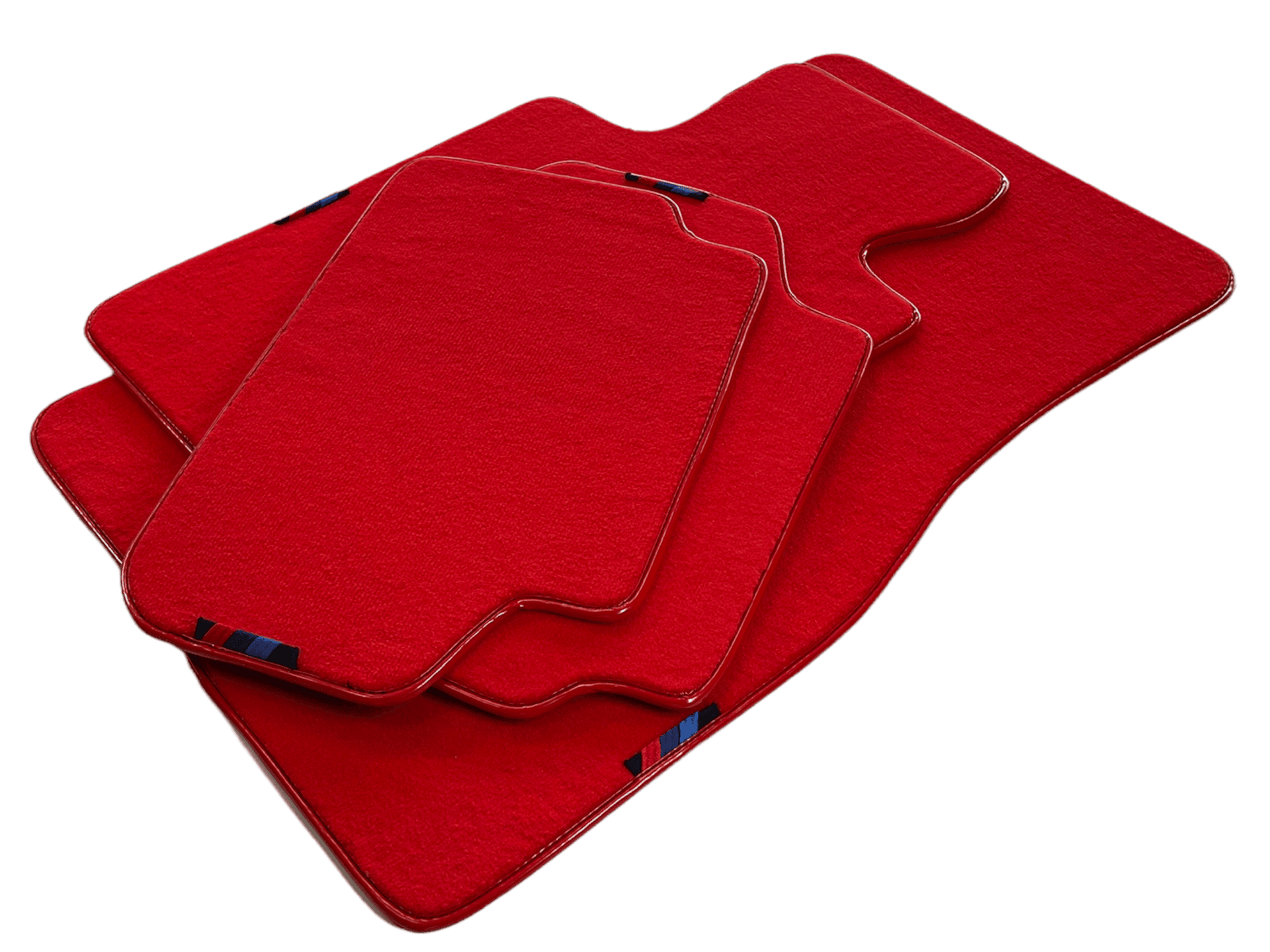 Red Mats For BMW 5 Series G31 Wagon With M Package AutoWin Brand - AutoWin