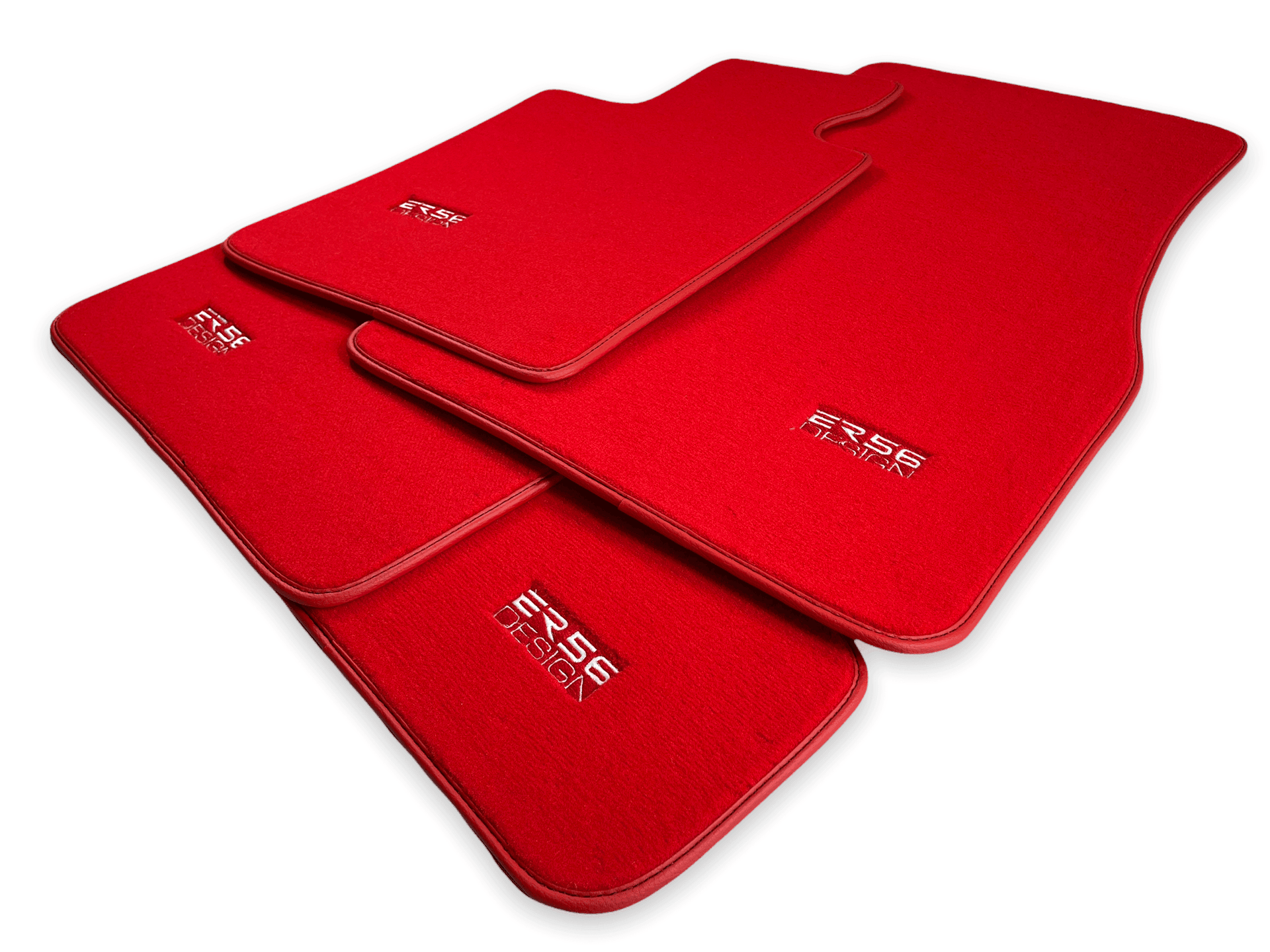 Red Mats For BMW M4 G82 Coupe - ER56 Design Brand - AutoWin