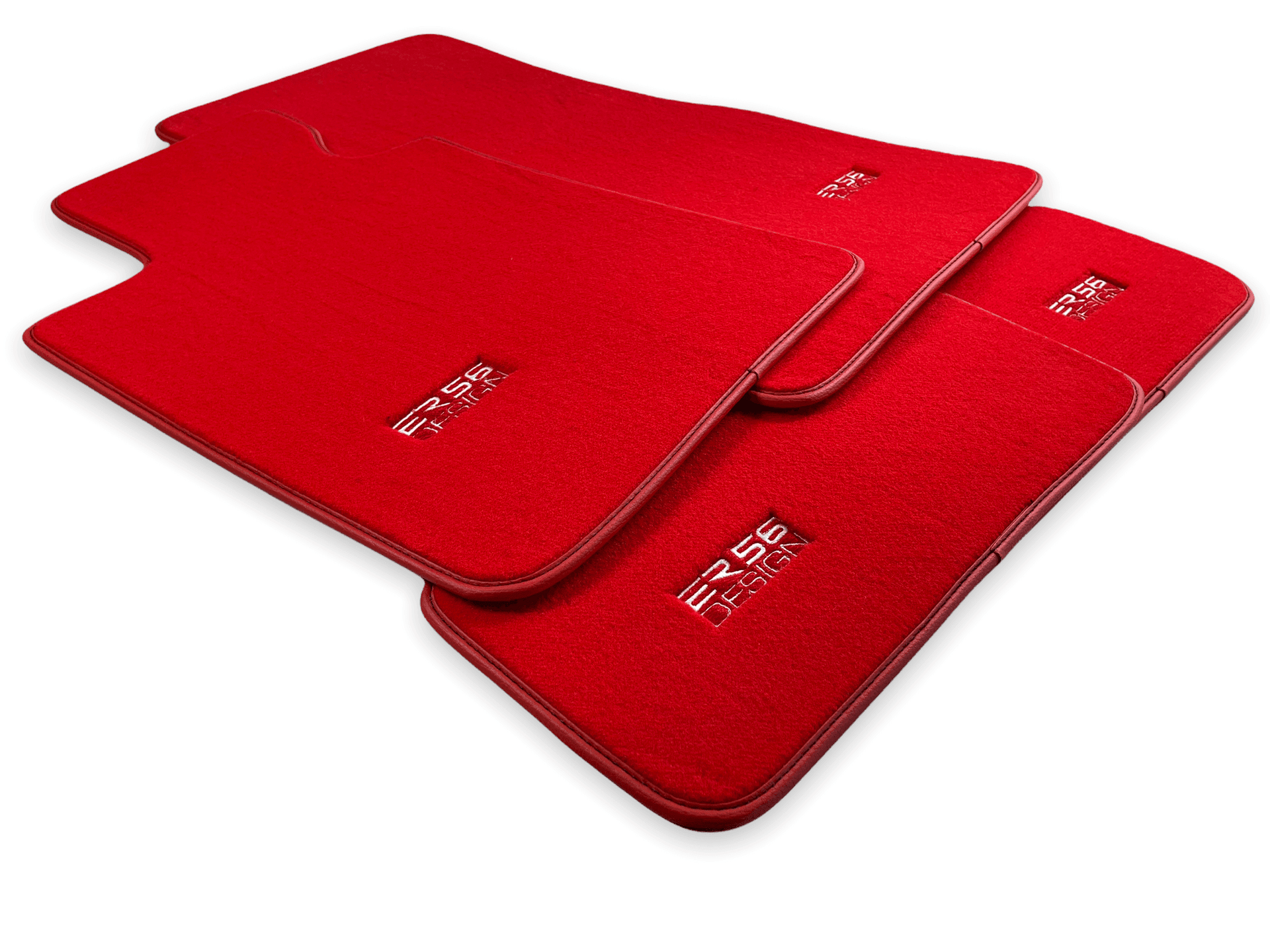 Red Mats For BMW M5 E28 - ER56 Design Brand - AutoWin