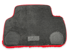 Red Sheepskin Floor Mats For Rolls Royce Cullinan Rr31 2018-2023 Er56 Design Brand - AutoWin